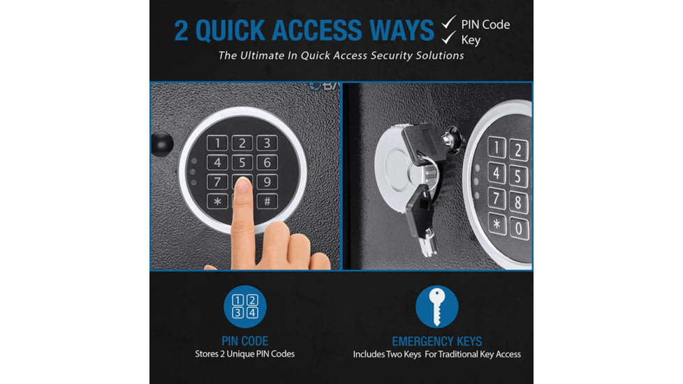 Barska 0.22 Cu. ft Digital Keypad Security Safe