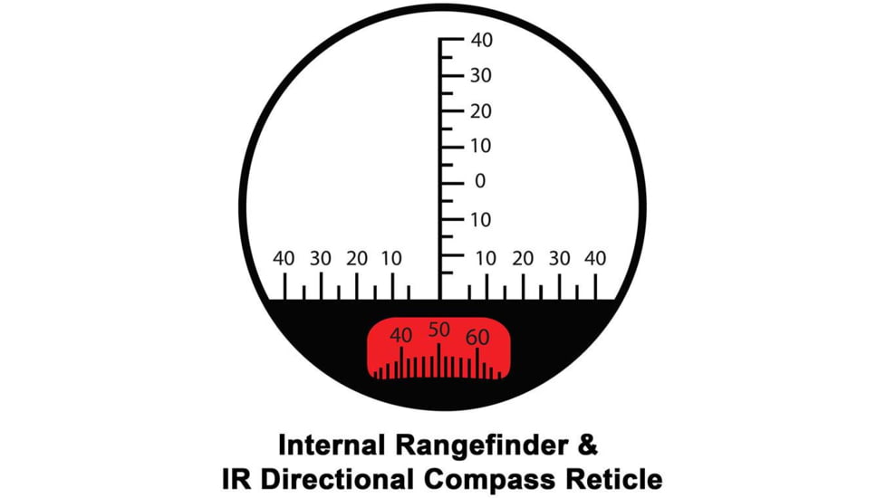 Barska Battalion 8x30mm Porro Prism Rangefinder Binoculars, Matte Black, Black, AB11776