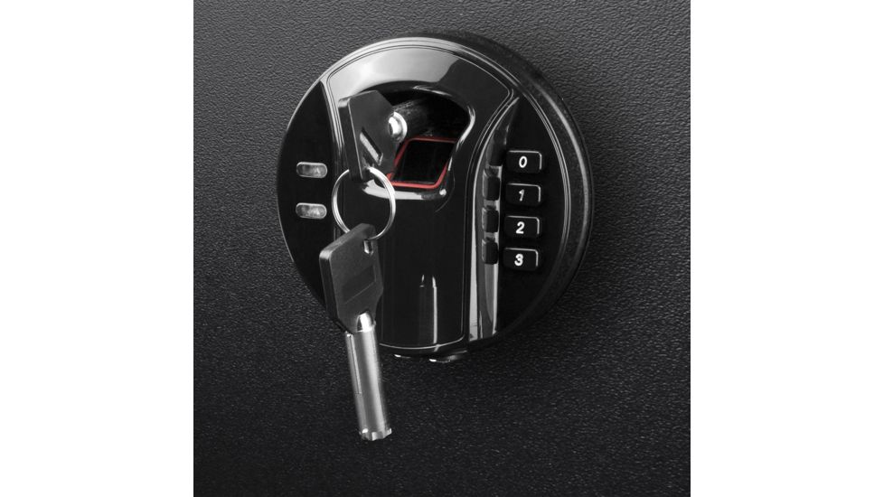 Barska Biometric Keypad Depository  Safe, Black, Medium AX13108