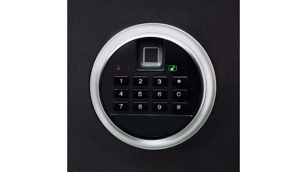 Barska Biometric Keypad Rifle Safe, Black, 5.51 Cubic Ft., AX13646