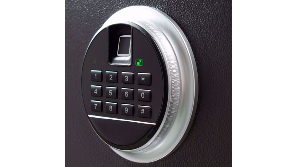 Barska Biometric Keypad Rifle Safe, Black, 5.51 Cubic Ft., AX13646