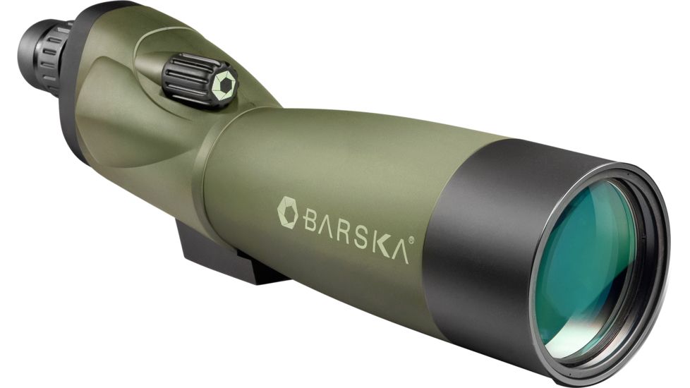 Barska Blackhawk 20-60x70 Waterproof Straight Spotting Scope w/ Tripod, Soft &amp; Hard Cases - AD10528
