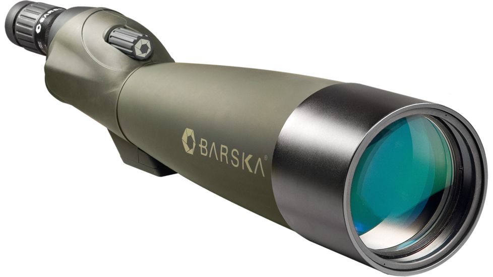 Barska Blackhawk 22-67x100 Waterproof Straight Spotting Scope w/ Tripod &amp; Hard Case AD10364