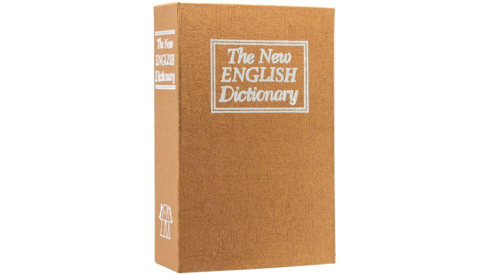 Barska Book Safe with Combination Lock, Brown CB11990