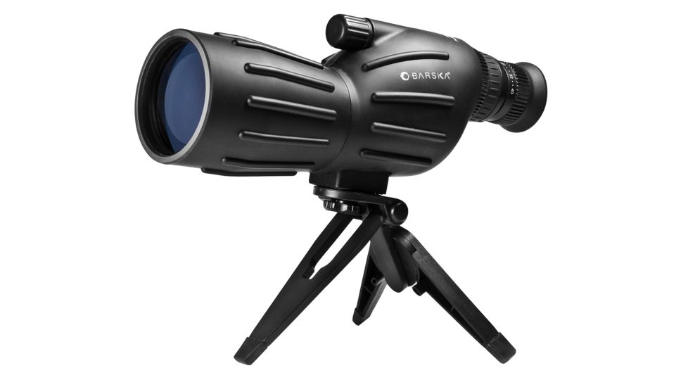 Barska Colorado 15-40x 50 Straight Spotting Scope, Black, w/ Tripod &amp; Case CO11500