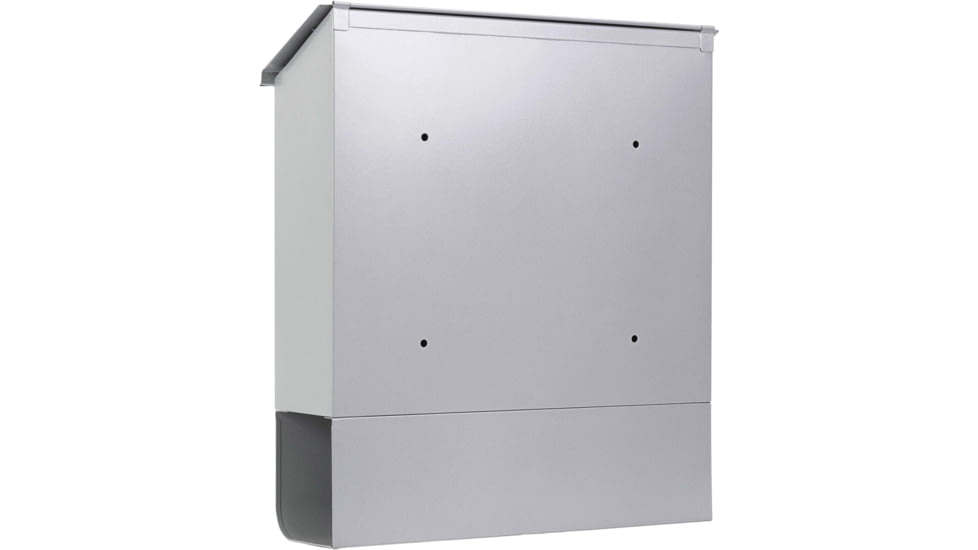 Barska Contemporary Wall Mount Mailbox. 10in Width, Gray, Medium, CB13698