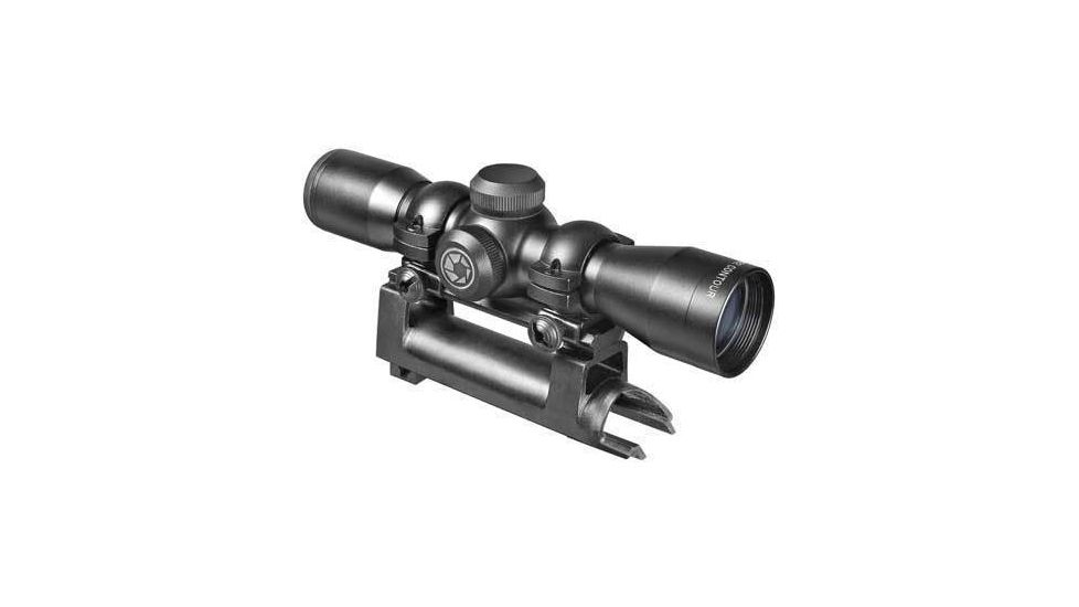 Barska 4x32 Contour Rifle Scope with SKS Mount and Rings AC10882 Rifle scope
