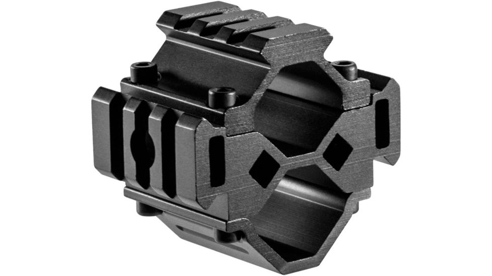 Barska Tri-Rail Shotgun Barrel Mount with 3 Sections, Black? AW12008