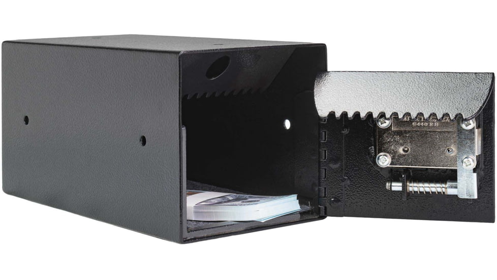 Barska Dual Key Depository Safe, Drop Slot, Black, Small, AX13708