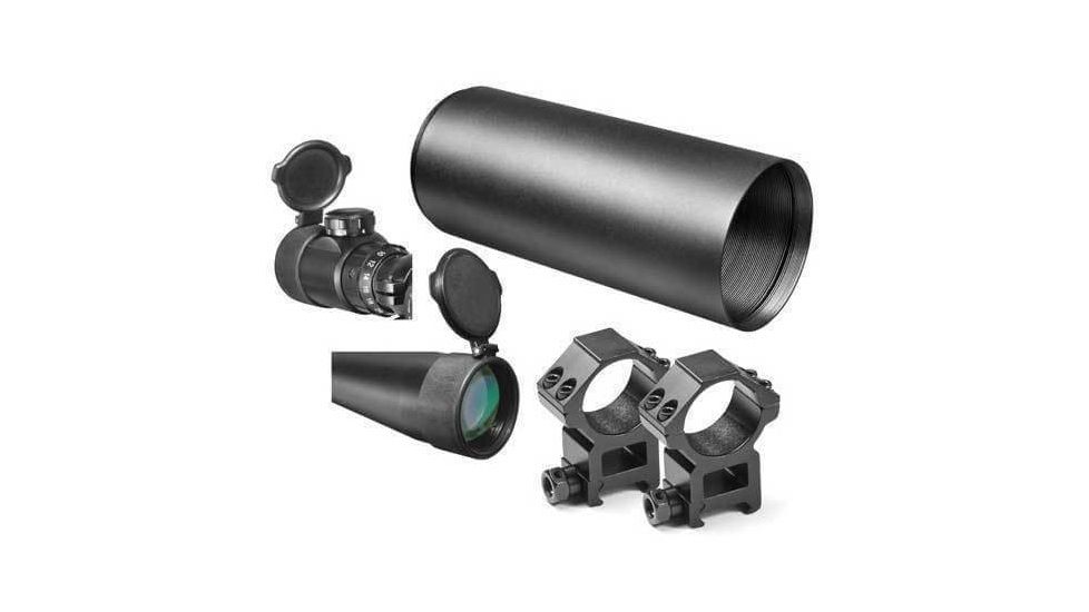Barska ETR 6-24x60mm Mil Dot IR SWAT Matte Black Waterproof Rifle Scope