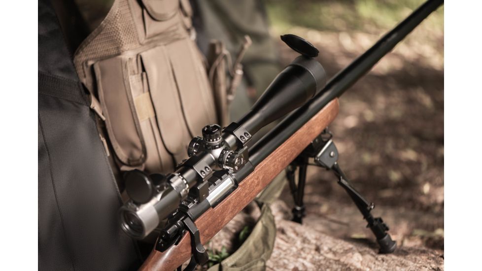 Barska 10-40x50 IR SWAT Extreme Tactical Rifle Scopes 50mm w/ Rings AC10550 Rifle scope