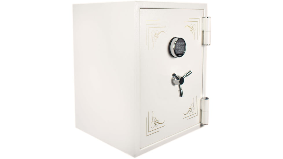 Barska Fireproof Jewelry Safe, Keypad, 2,75 Cu, White, Large, AX13614