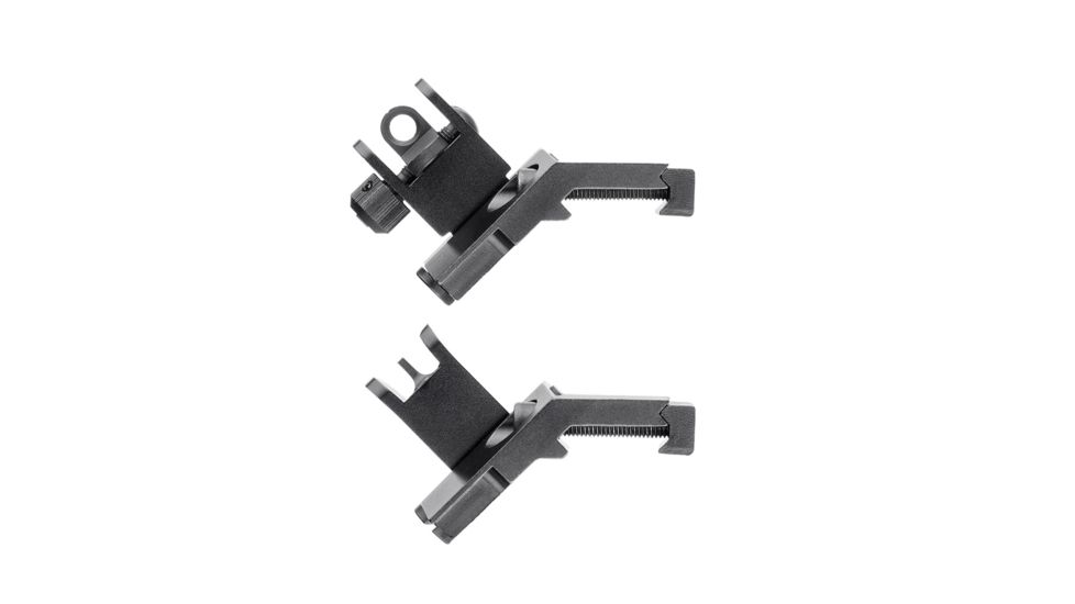 Barska Flip-Up 45 Degree Offset Sight Set, Black, Medium, AW13260