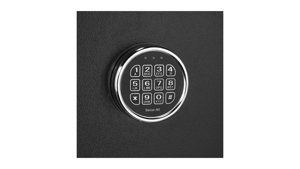 Barska FV-2000 Fire Safe 30-Rifle Vault, L x W x H- 28 in. x 20 in. x 59.06 in. Outer Size, 193866