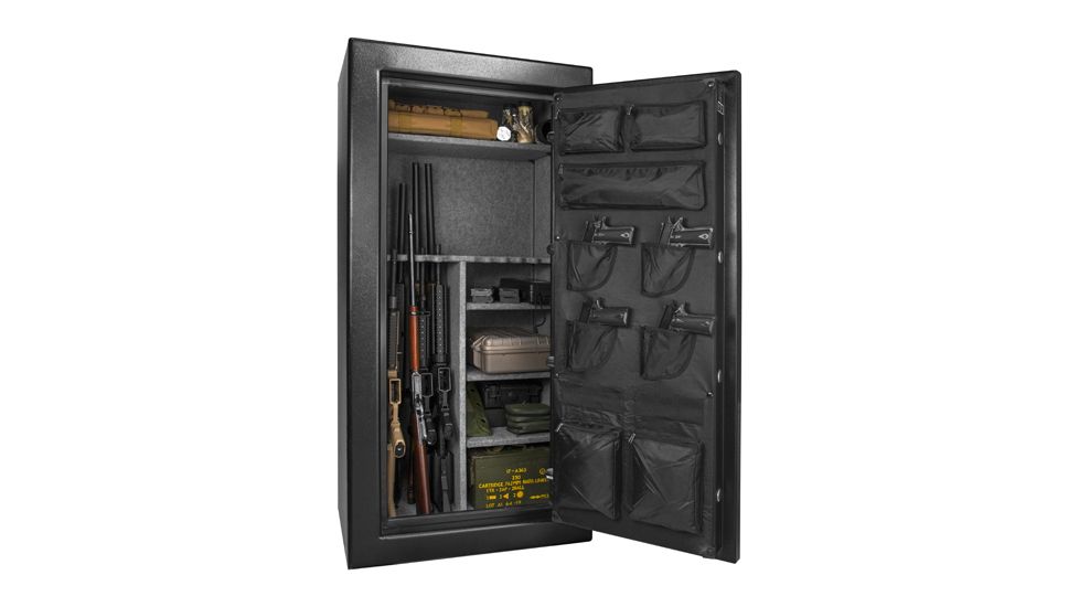 Barska FV-2000 Fire Safe 30-Rifle Vault, L x W x H- 28 in. x 20 in. x 59.06 in. Outer Size, 193866