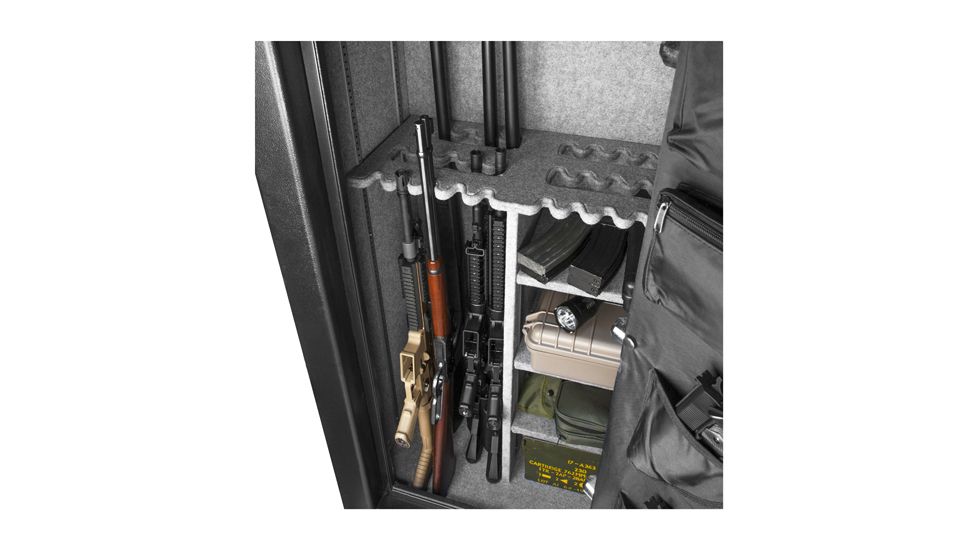 Barska FV-2000 Fire Safe 30-Rifle Vault, L x W x H- 28 in. x 20 in. x 59.06 in. Outer Size, 193866