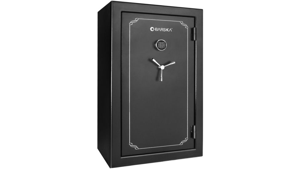 Barska FV-3000 Fire Safe 45-Rifle Vault, L x W x H- 40 in. x 22 in. x 59.06 in. Outer Size, 193867