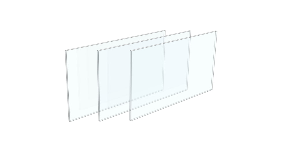 Barska Glass For Small Breakable Key Box AX11838, Clear Glass, Small, AF12718