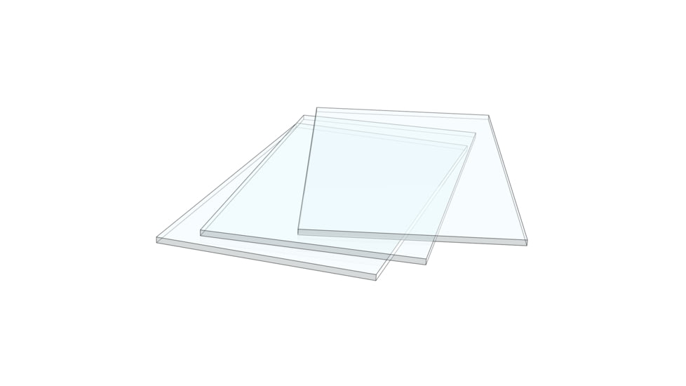 Barska Glass For Small Breakable Key Box AX11838, Clear Glass, Small, AF12718