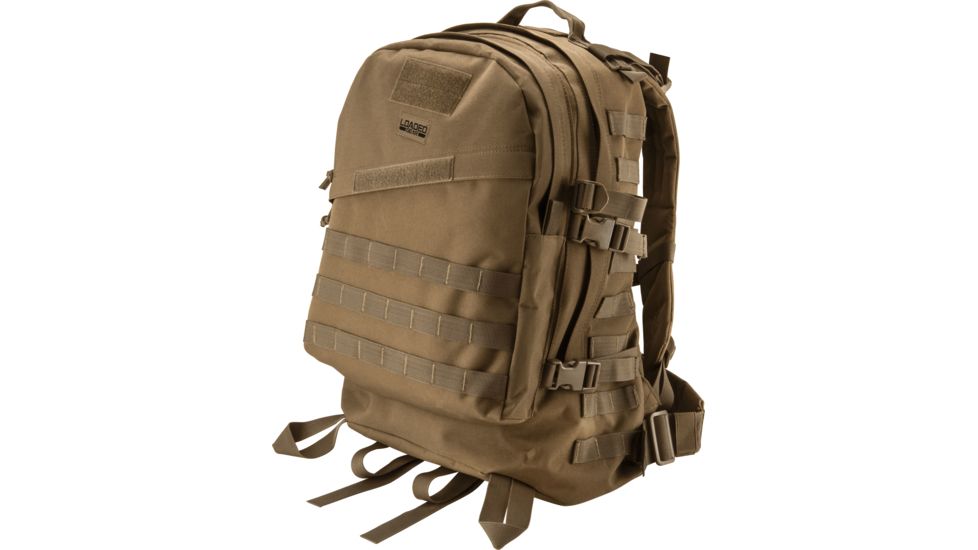 Loaded Gear GX-200 Loaded Gear Tactical Backpack,13.75x7x19.3in,Dark Earth BI12342