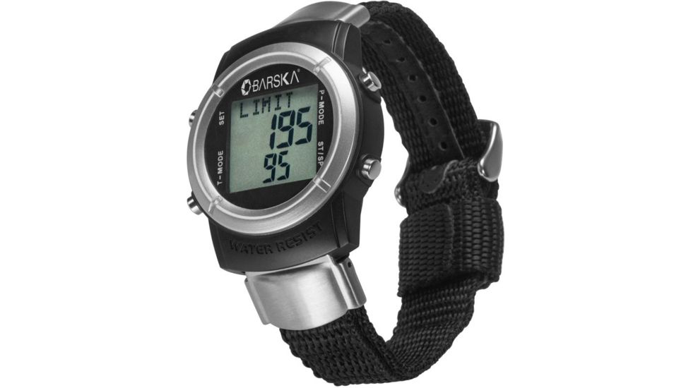Barska Heart Rate Monitor Watch w/ Wireless Transmitter, Black, R2 Fitness Watch GB12166
