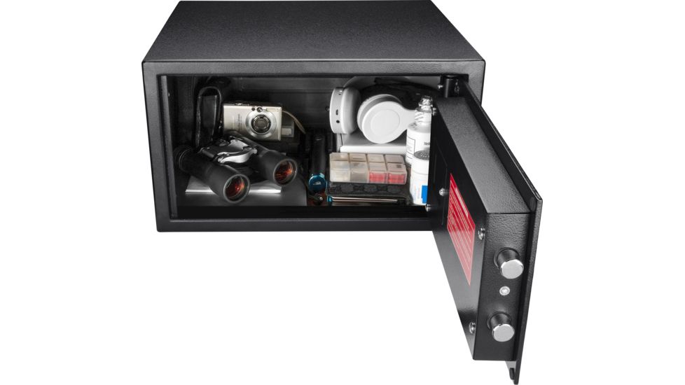 Barska HQ500 Biometric Keypad Safe,Black AX12840