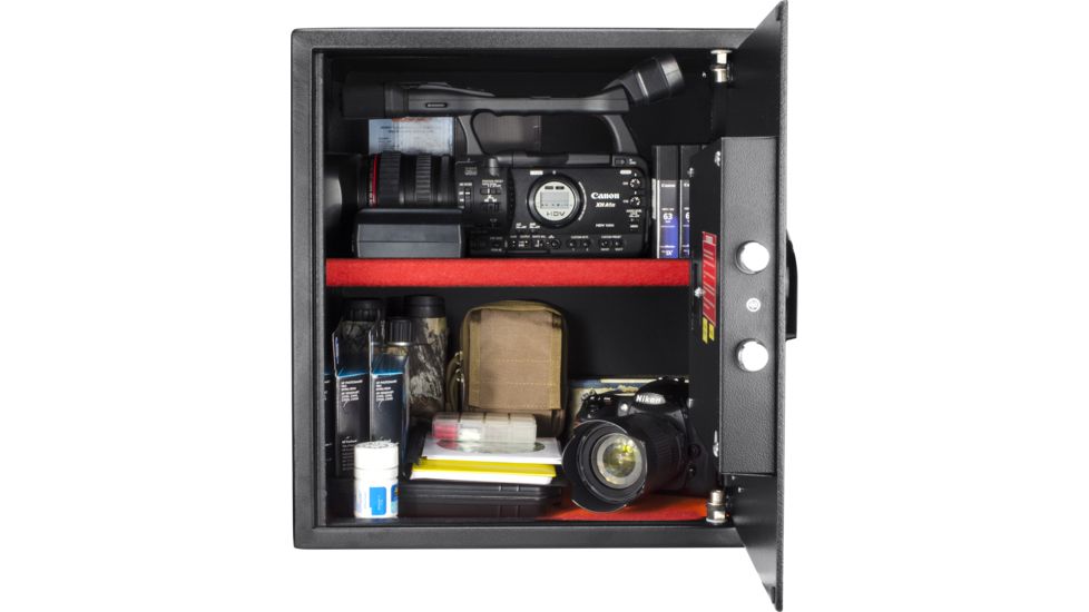 Barska HQ600 Large Biometric Keypad Safe,Black AX12842