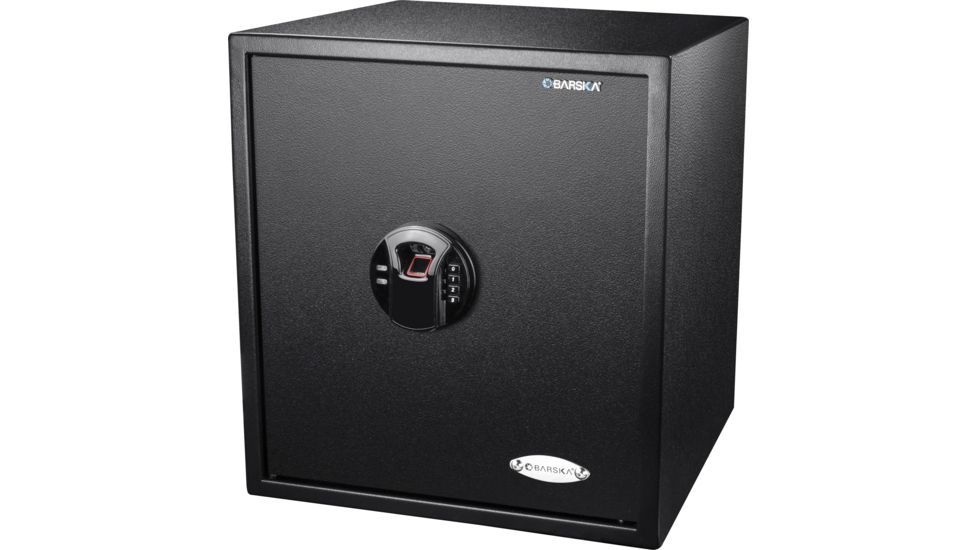 Barska HQ600 Large Biometric Keypad Safe,Black AX12842