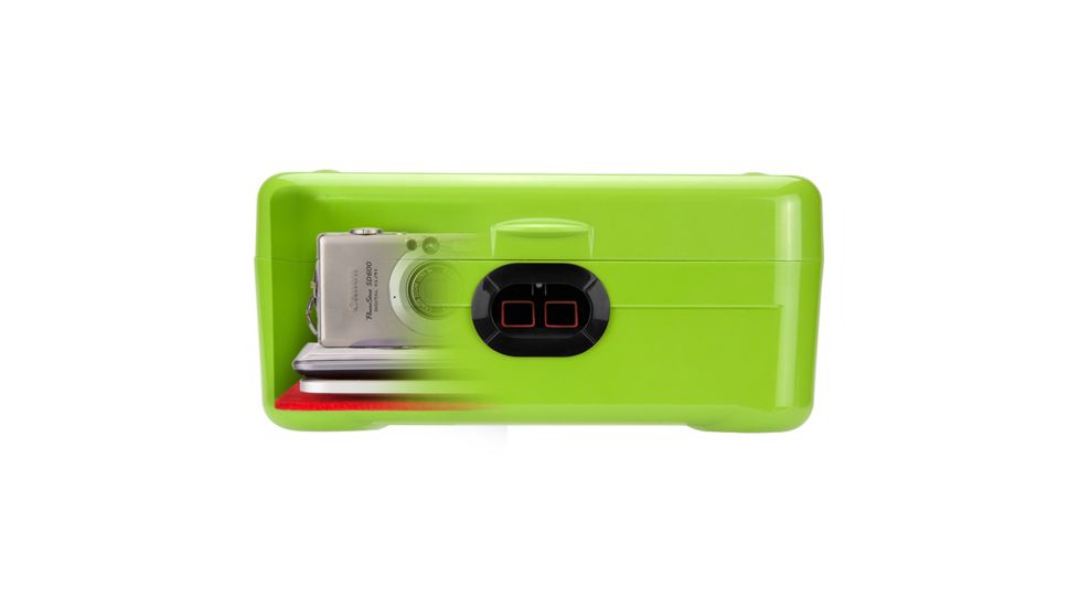 Barska iBox Portable Dual Access Biometric Secure Storage Device,10.25x8x5in AX12458