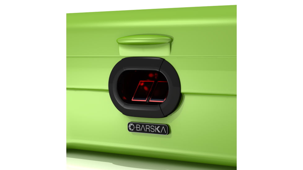Barska iBox Portable Dual Access Biometric Secure Storage Device,10.25x8x5in AX12458