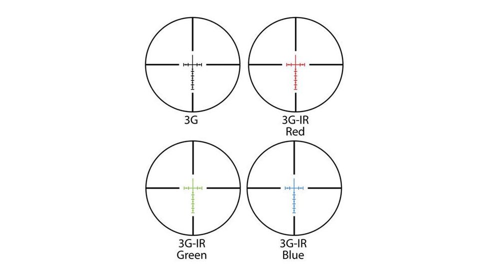 Barska Illuminated Red/Green/Blue 3G IR Reticle
