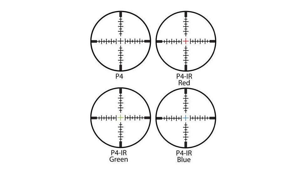 Barska Illuminated Red/Green/Blue P4 IR Reticle