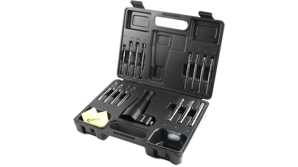 Barska Iron Laser Boresighter Kit w/15pc Arbor Set AW11076