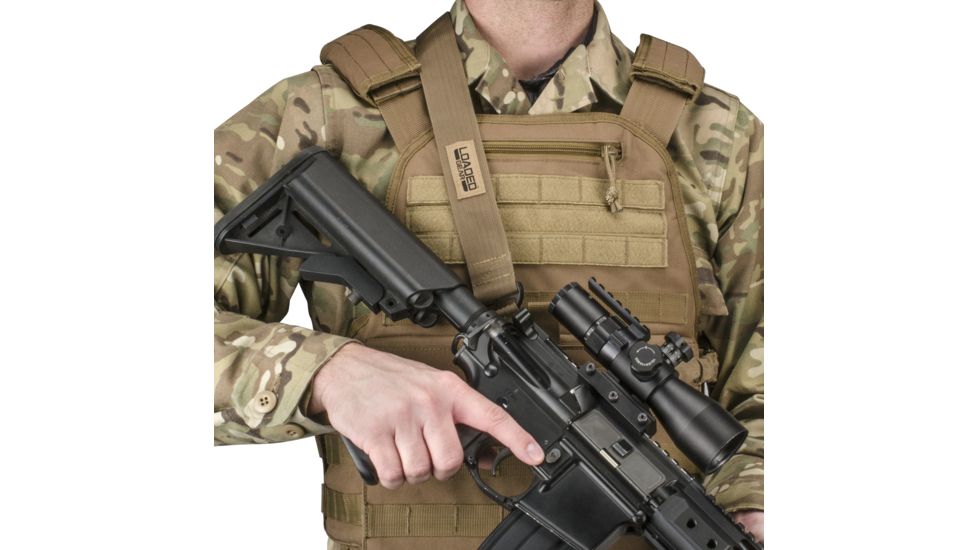 Barska Loaded Gear CX-100 Tactical Single Point Rifle Sling,Flat Dark Earth BI12788