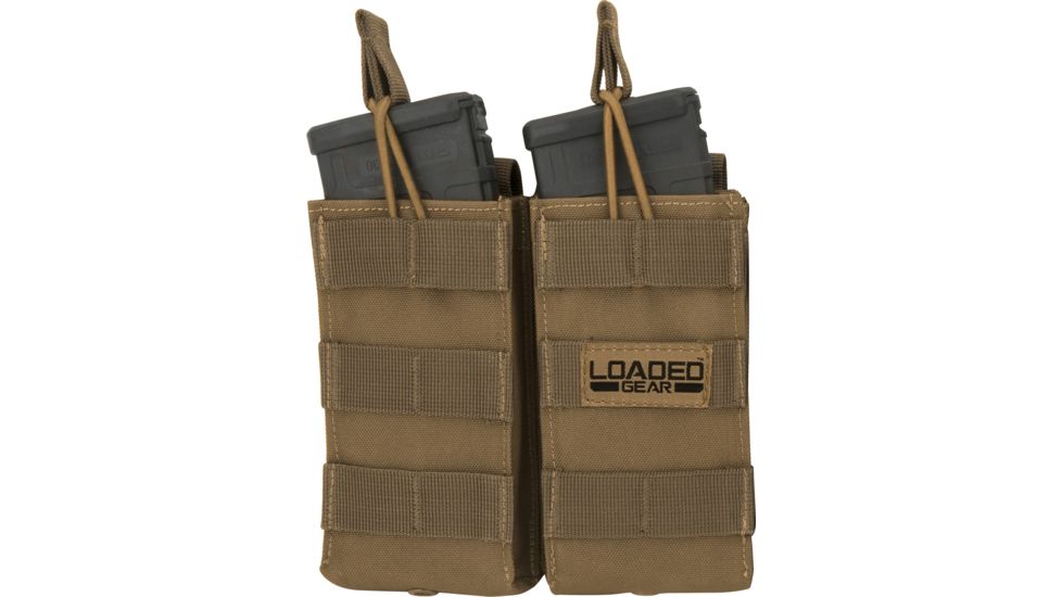Barska Loaded Gear CX-850 Double Magazine Pouch,Flat Dark Earth BI13002