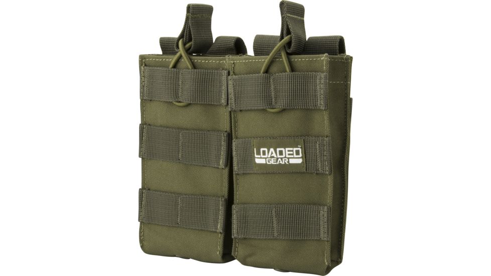 Barska Loaded Gear CX-850 Double Magazine Pouch,OD Green BI13004