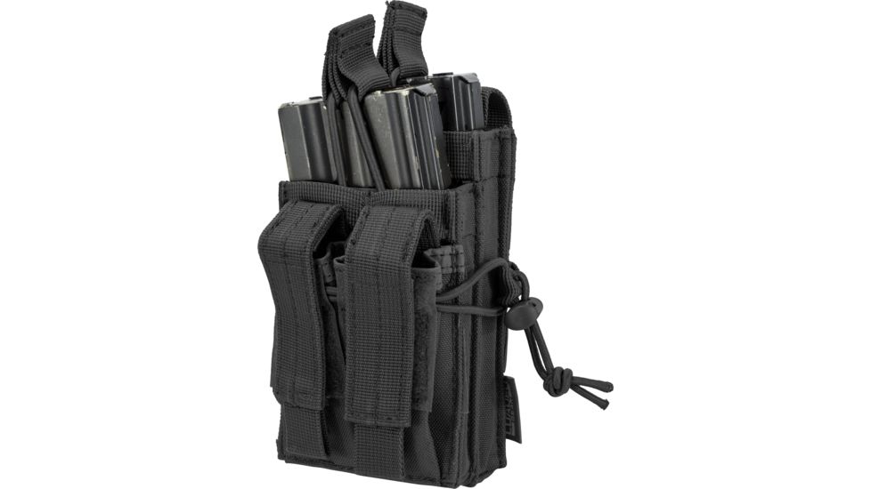 Barska Loaded Gear CX-950 Dual Stacked Rifle and Handgun Mag Pouch,Black BI13012