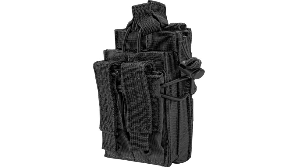 Barska Loaded Gear CX-950 Dual Stacked Rifle and Handgun Mag Pouch,Black BI13012