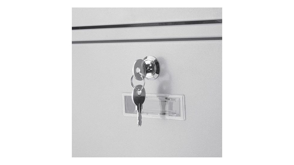 Barska Locking Wall Mount Mailbox, White, Medium, CB13252