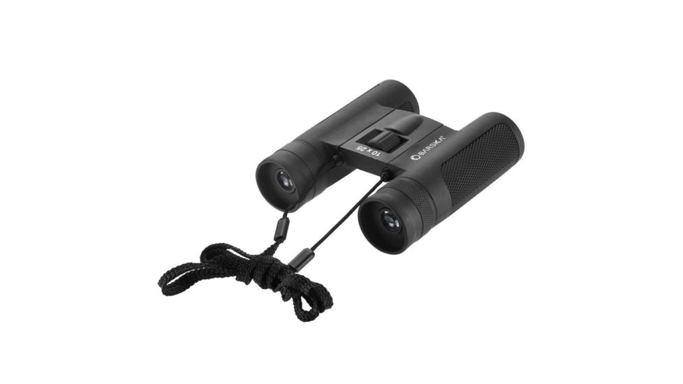 Barska Lucid View Compact 10x25mm Roof Prism Binoculars, Black, Small, AB13275