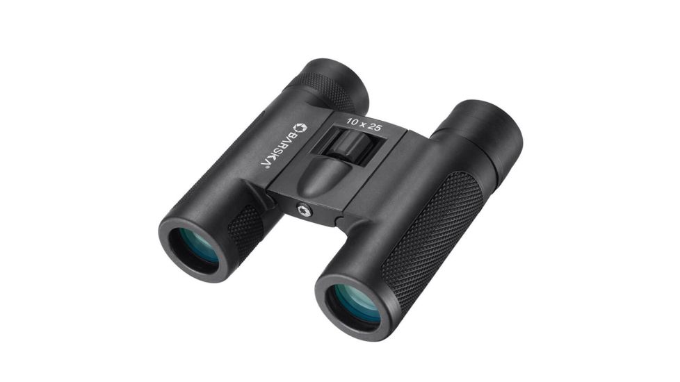 Barska Lucid View Compact 10x25mm Roof Prism Binoculars, Black, Small, AB13275