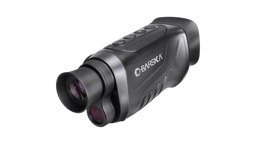 Barska NV-1 6x25mm Night Vision Infrared Digital Monocular, Matte Black, BQ14070
