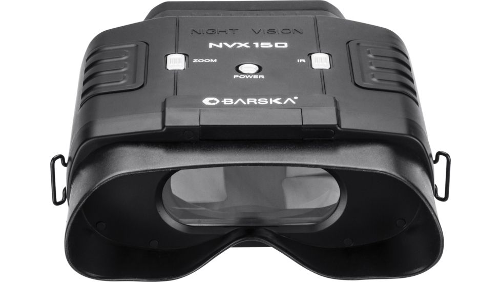 Barska Night Vision NVX150 Infrared Illuminator Digital Binoculars, Black, Medium BQ12998
