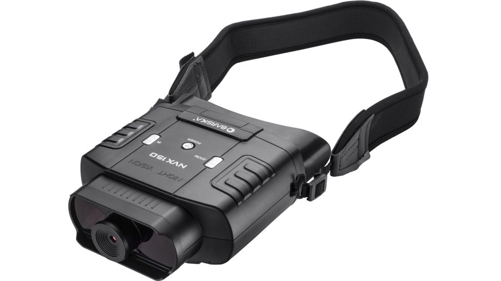 Barska Night Vision NVX150 Infrared Illuminator Digital Binoculars, Black, Medium BQ12998