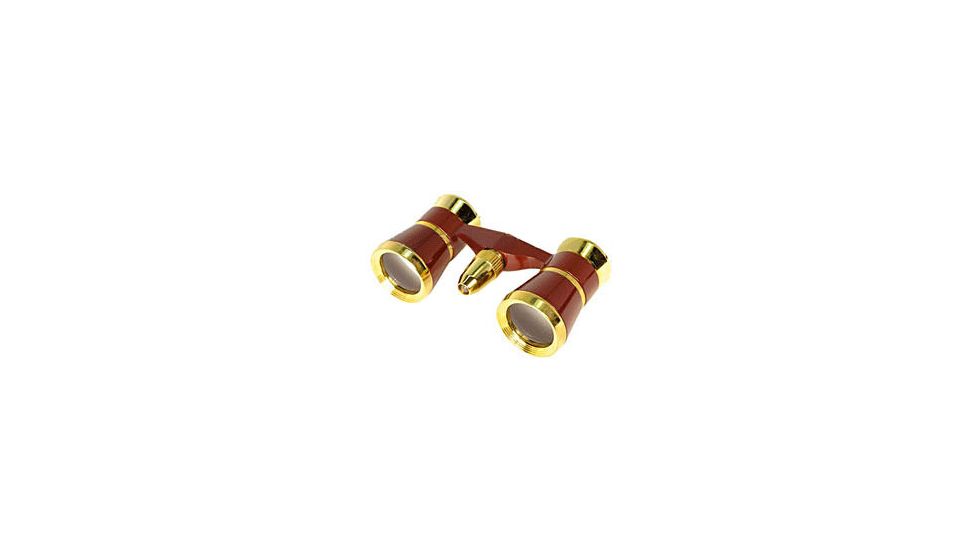 Barska 3x25 Blueline Opera Glasses w/ Light &amp; Pouch - Ruby Red AB10286