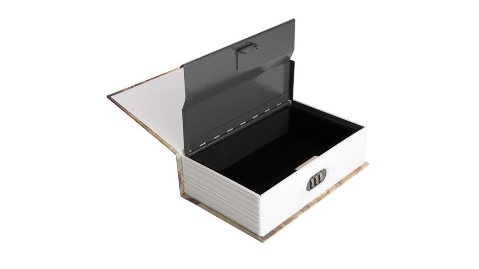Barska Paris Book Lock Box w/Combination Lock,3.75x1.5x6.5in CB12362
