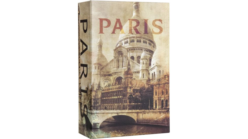 Barska Paris Book Lock Box w/Combination Lock,3.75x1.5x6.5in CB12362
