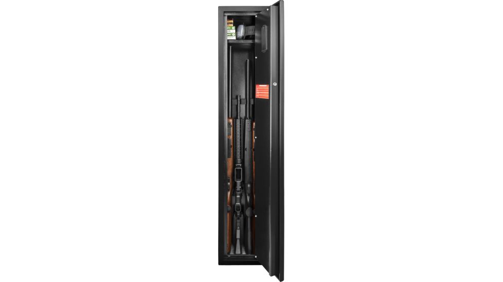 Barska Quick-Access Biometric Rifle Safe, Matte Black, AX11652
