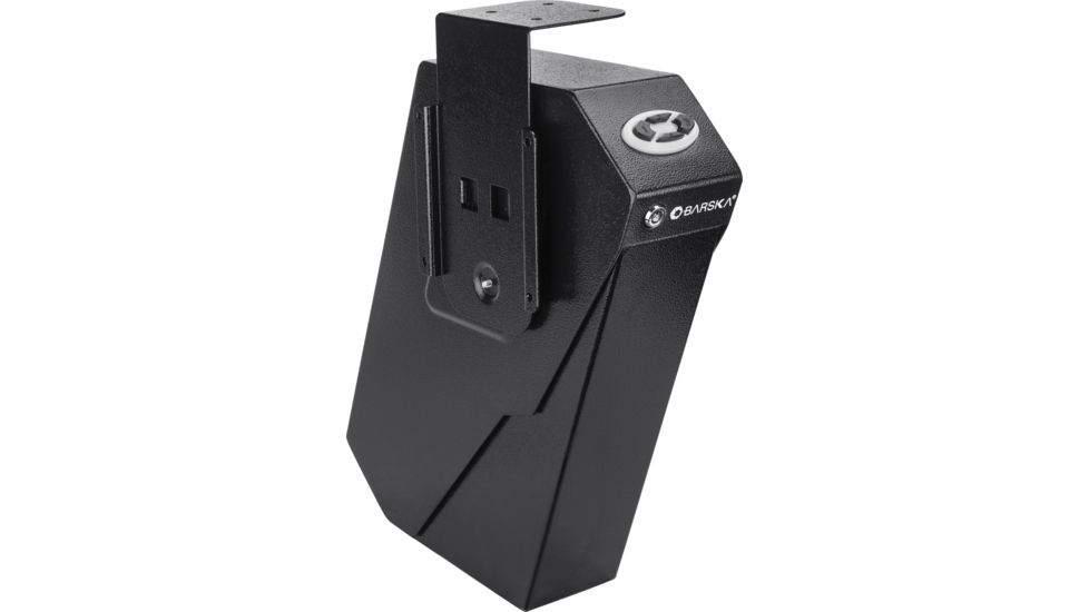 Barska Quick Access Handgun Desk Safe, Black AX13094