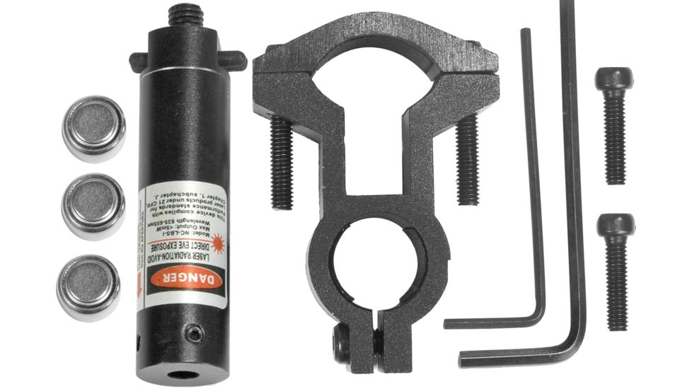 Barska Red Laser Rifle Sight Universal w/ Barrel Mount AU11071
